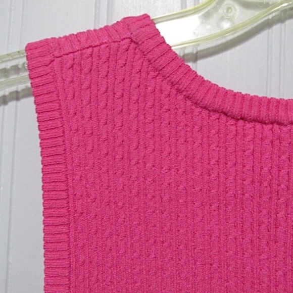 NWT Nordstrom Hot Pink Knit Stretch Top, Size M - Picture 5 of 8